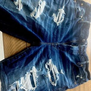 American eagle jean shorts